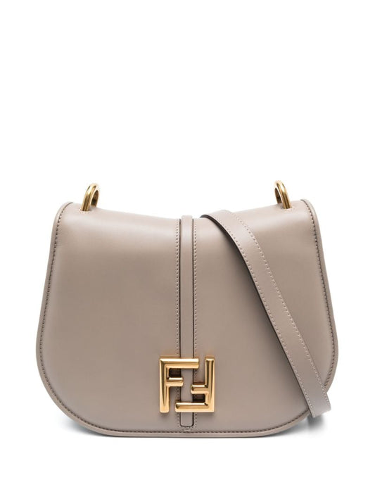 Grey CÃ¢â_x0082_¬â_x0084_¢mon Medium Leather Satchel