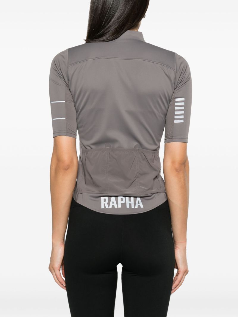 Grey Pro Team Gore-tex Windstopper Jersey Top