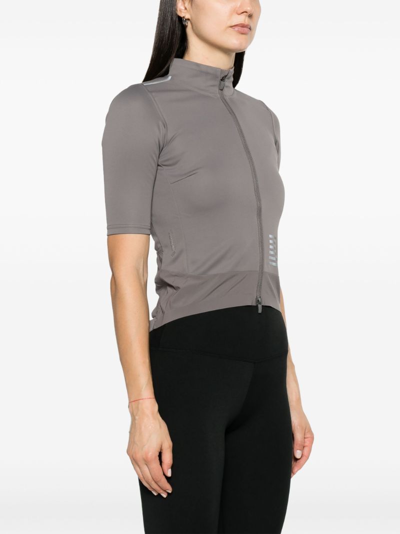 Grey Pro Team Gore-tex Windstopper Jersey Top