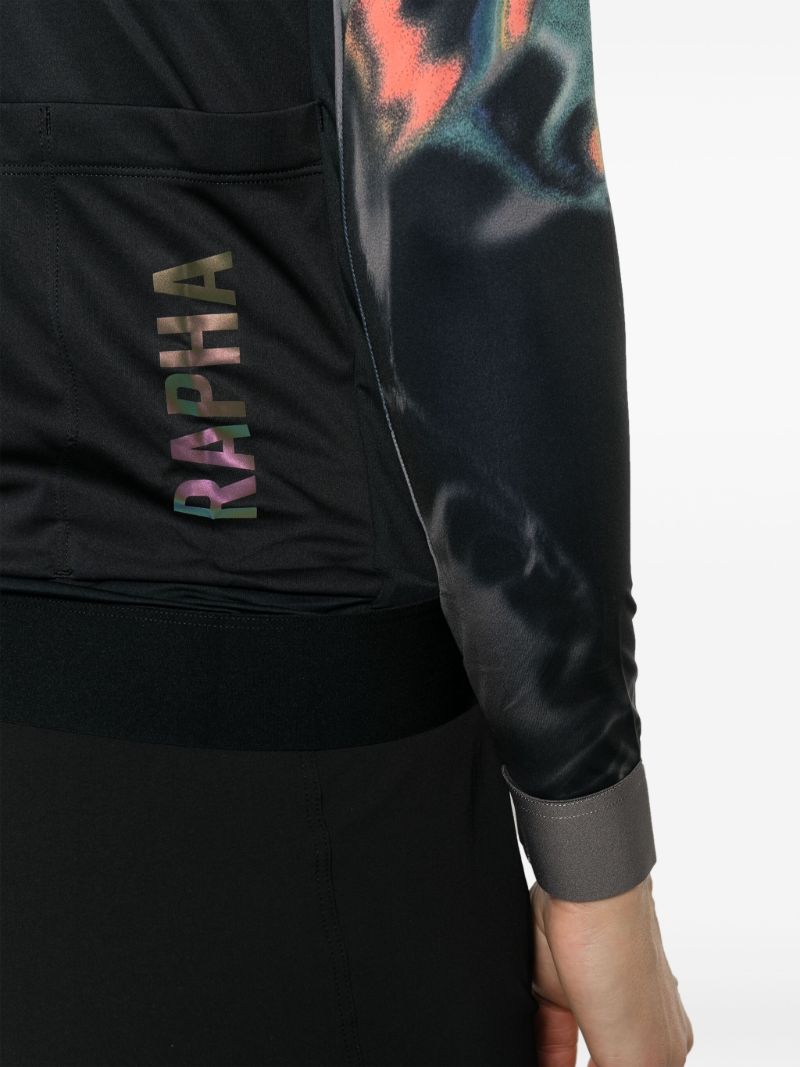 Black Pro Team Long Sleeve Training Jersey Top