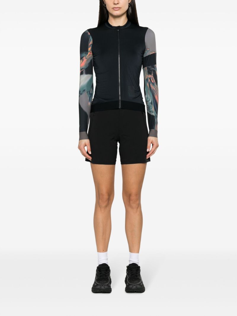 Black Pro Team Long Sleeve Training Jersey Top