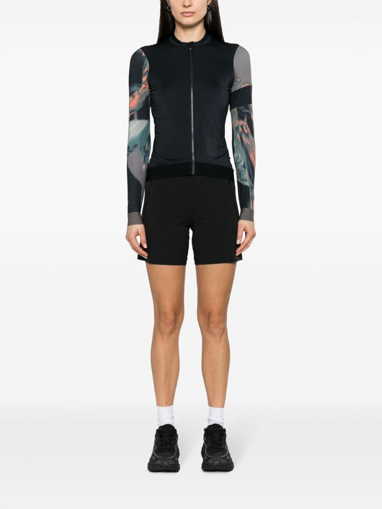 Black Pro Team Long Sleeve Training Jersey Top