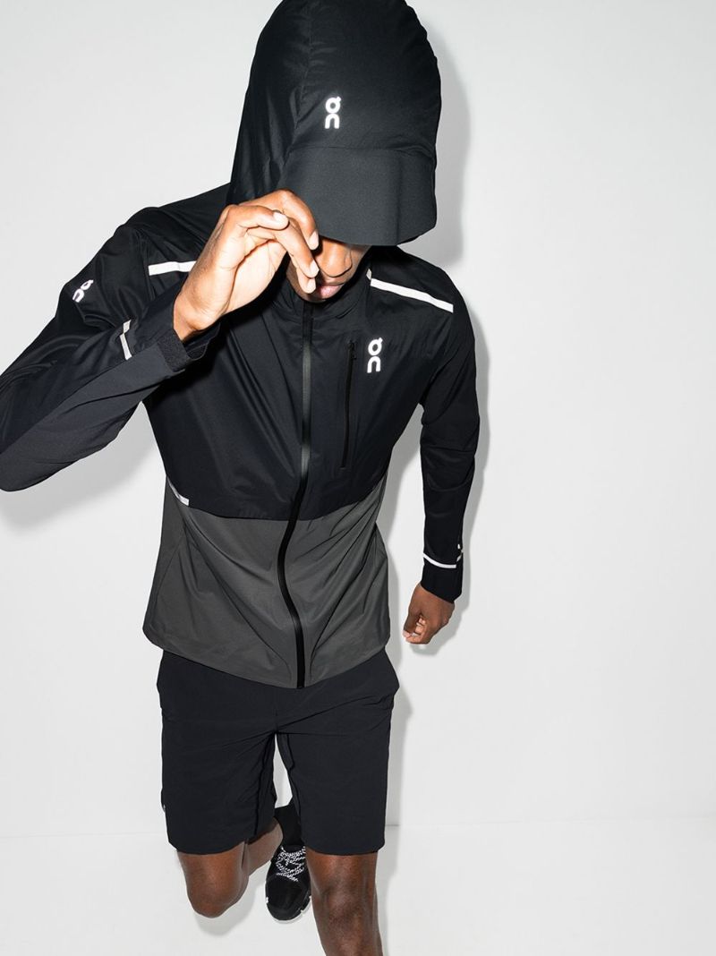 Logo-print Hooded Jacket