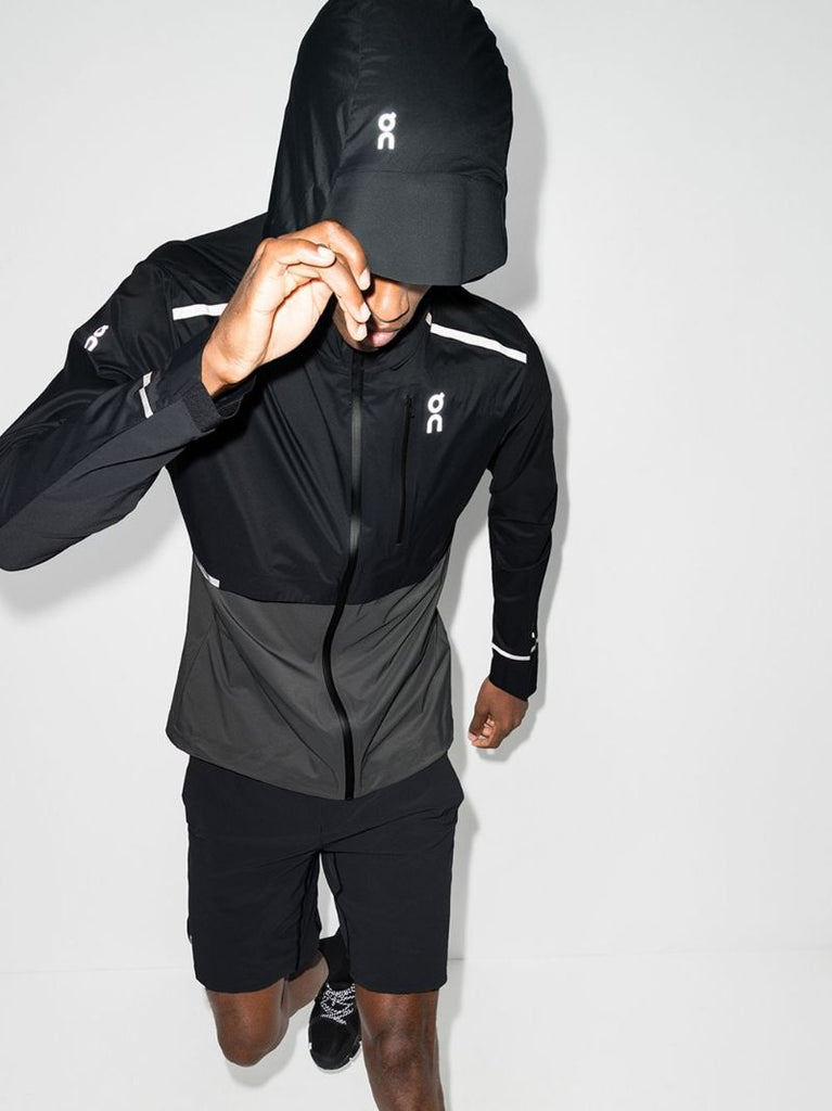 Logo-print Hooded Jacket