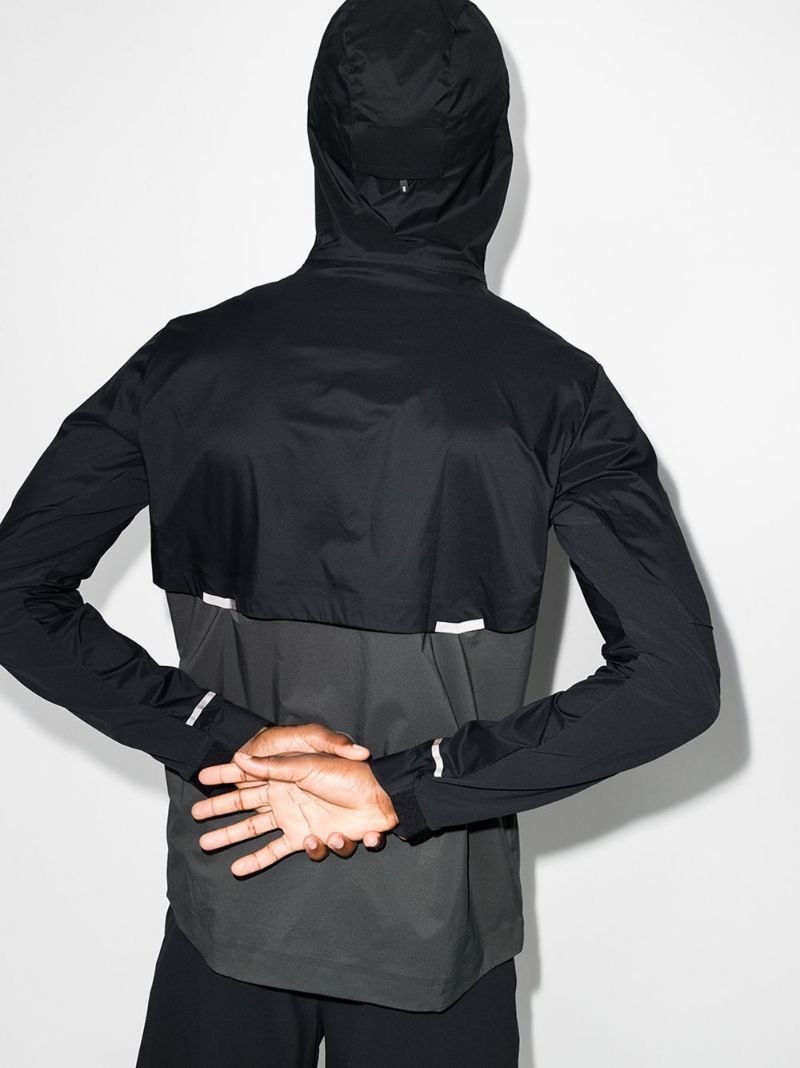 Logo-print Hooded Jacket