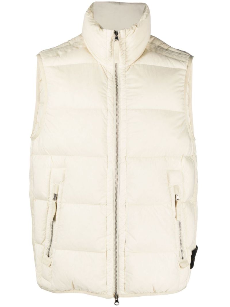 Neutral Quilted Vest
