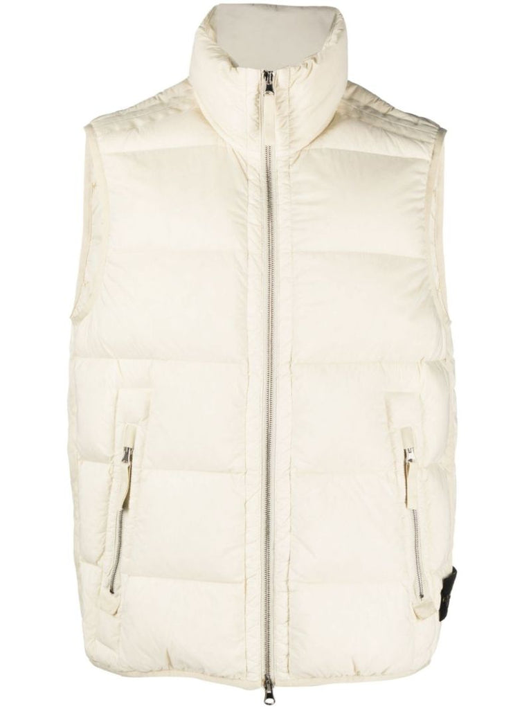 Neutral Quilted Vest