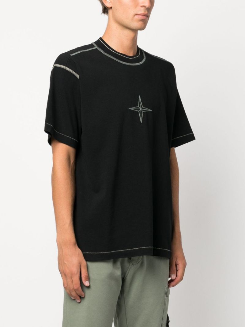 Black Cotton T-shirt