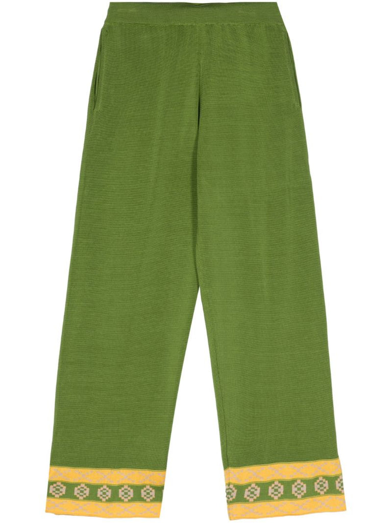 Green Wellfleet Straight-leg Trousers