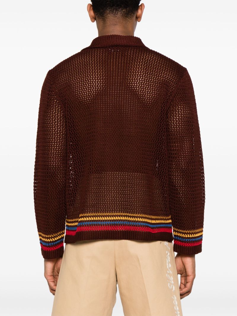 Brown Bayberry Cotton Cardigan