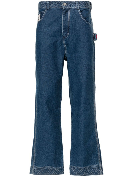 Blue Knolly Brook Straight-leg Jeans