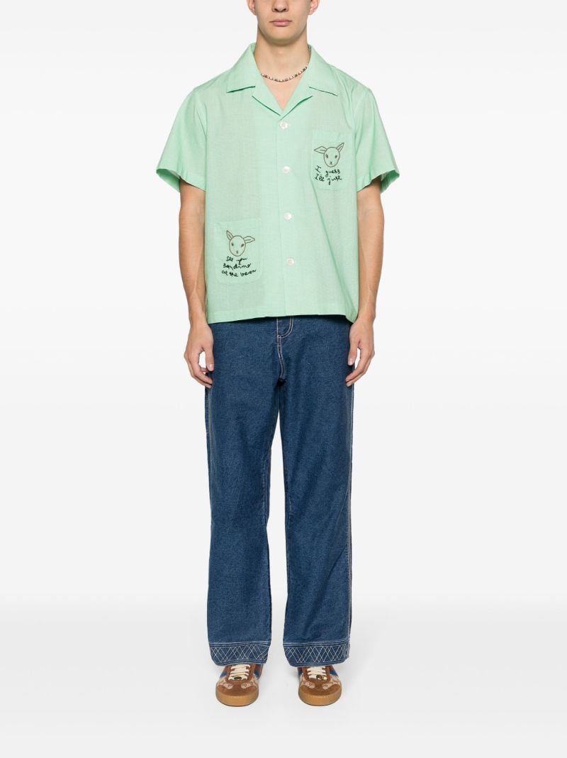 Blue Knolly Brook Straight-leg Jeans