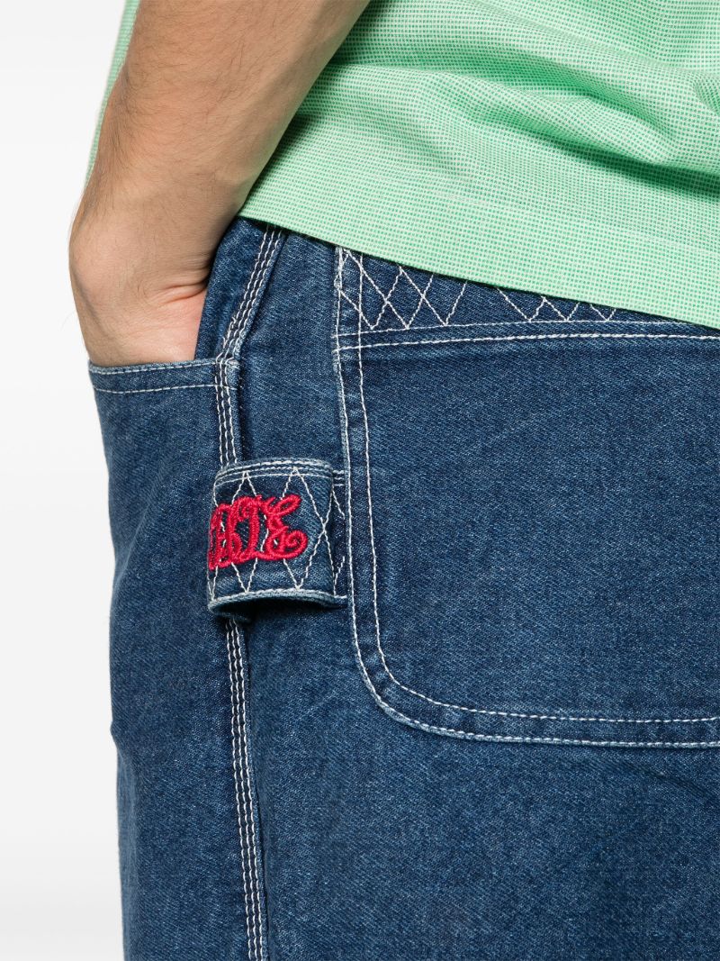Blue Knolly Brook Straight-leg Jeans