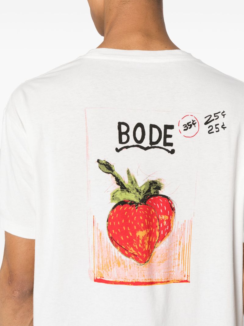 White Best Beds Graphic-print Cotton T-shirt