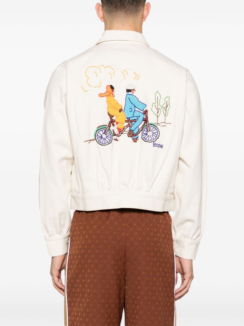 Neutral Bicycle Shirt Jacket