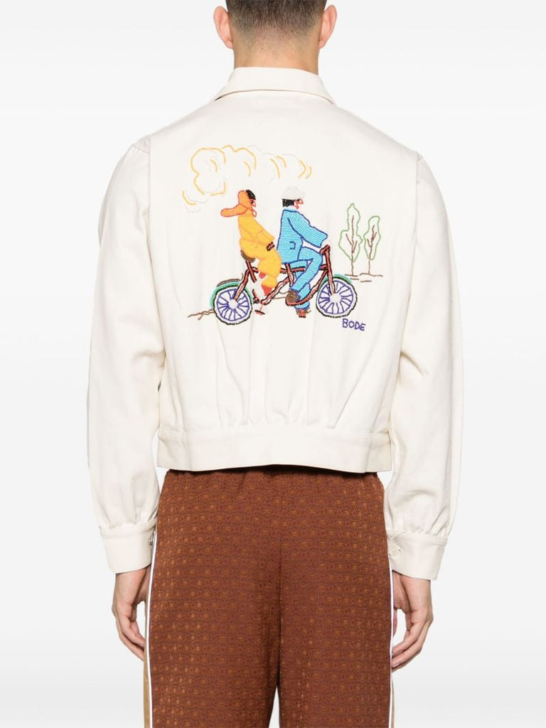 Neutral Bicycle Shirt Jacket