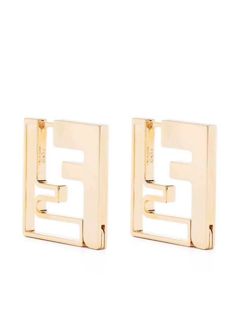 Gold-tone Forever Fendi Drop Earrings