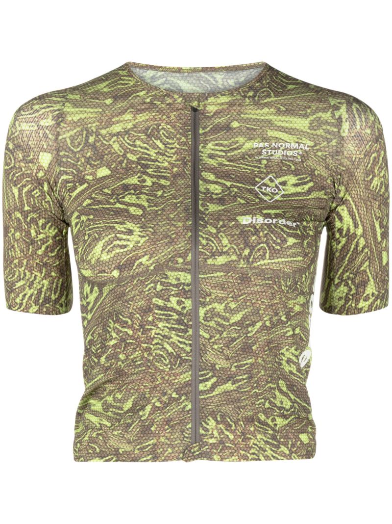 Green Mechanism T.k.o. Mechanism Pro Cycling Jersey Top