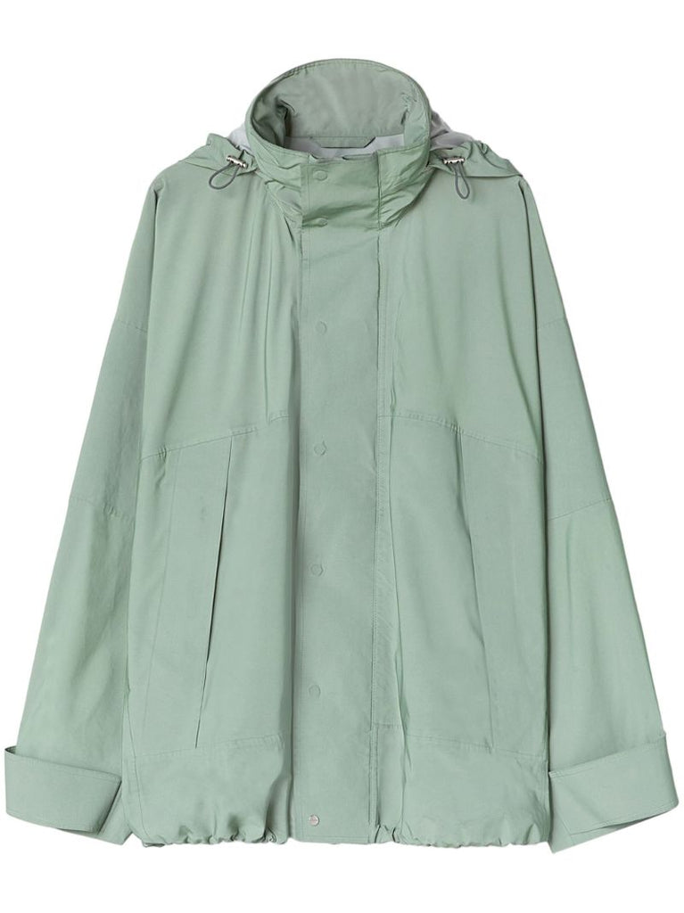 Green Hooded Jacket