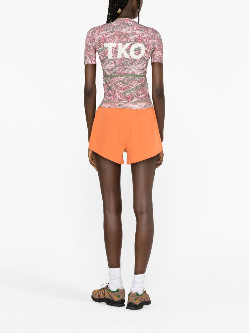 Pink T.k.o. Mechanism Pro Cycling Jersey Top