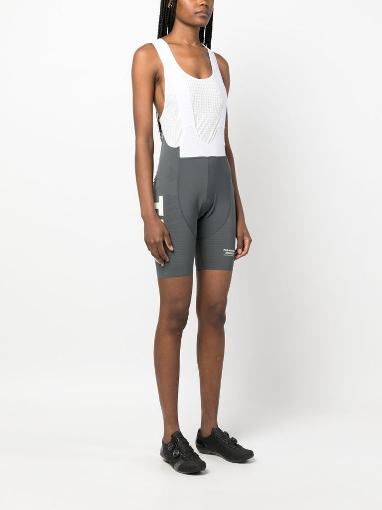 Grey T.k.o. Mechanism Pro Cycling Bib Shorts
