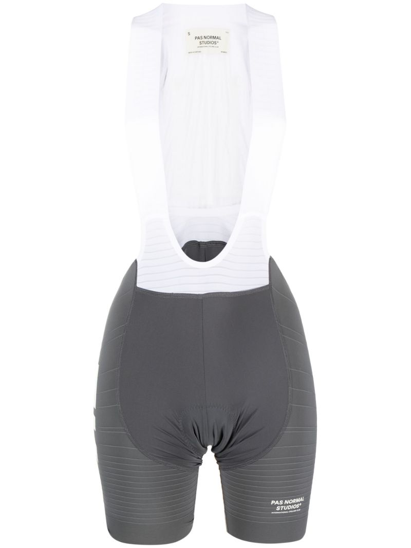 Grey T.k.o. Mechanism Pro Cycling Bib Shorts