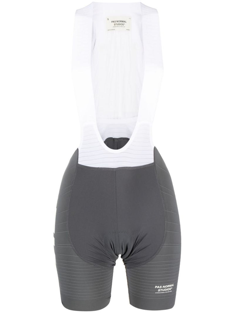 Grey T.k.o. Mechanism Pro Cycling Bib Shorts