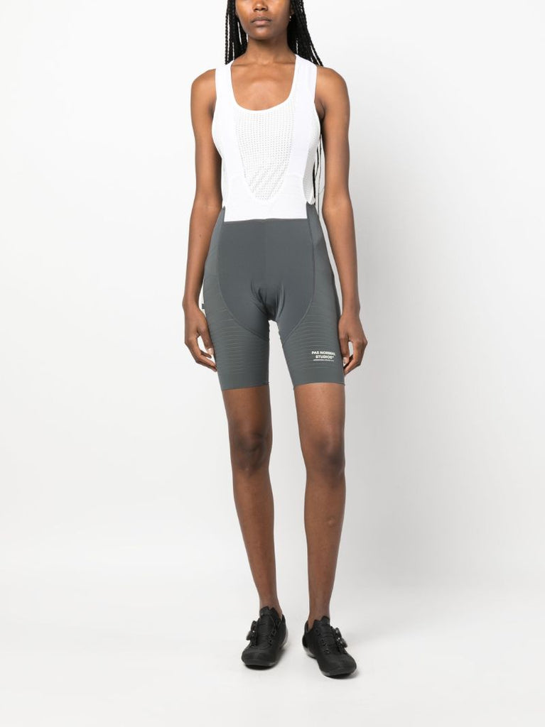 Grey T.k.o. Mechanism Pro Cycling Bib Shorts