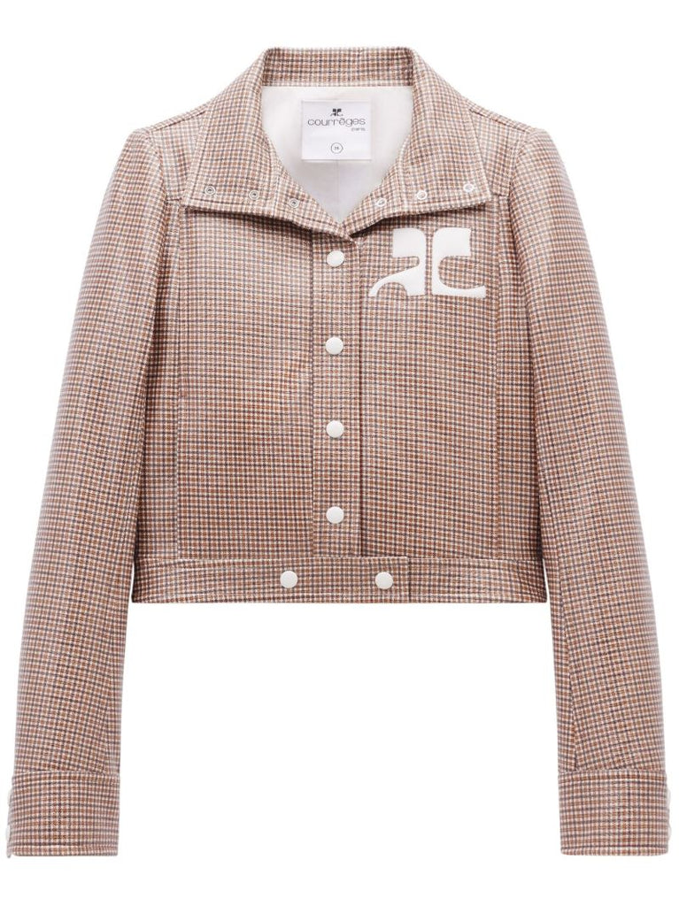 Brown Re-edition Checked Jacket