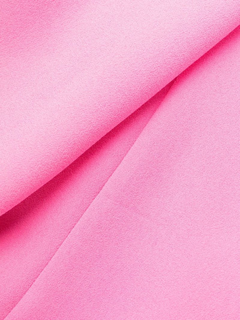 Pink Eva Off-the-shoulder Maxi Dress