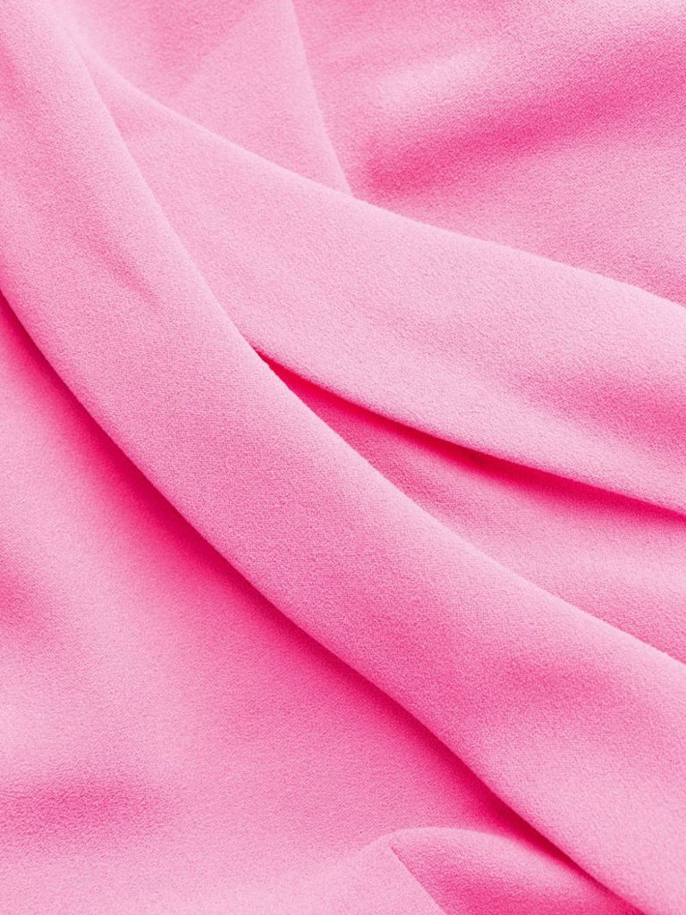 Pink Eva Off-the-shoulder Maxi Dress