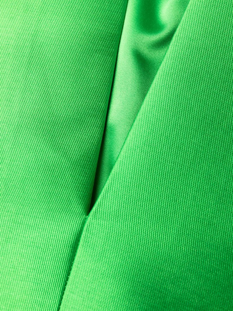 Green Kira Satin Maxi Dress