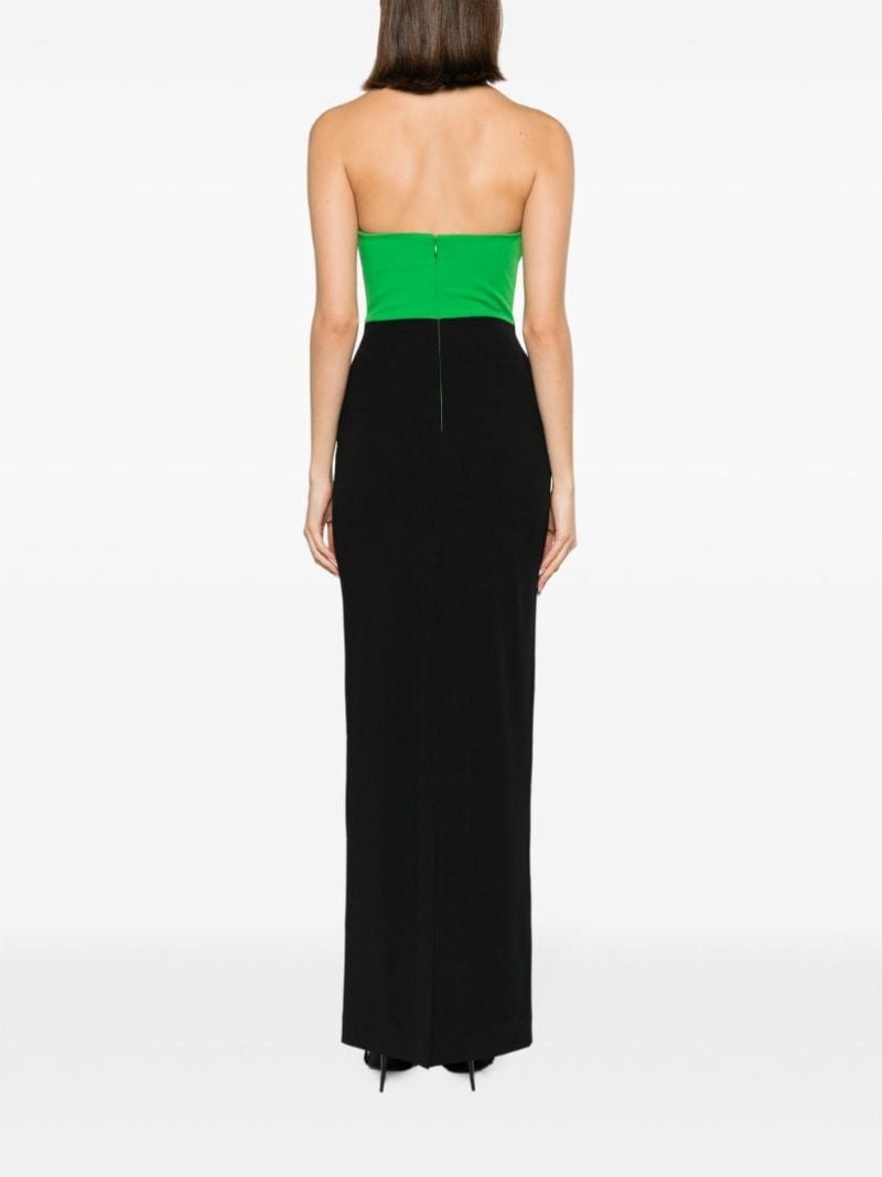 Black Blanca Halterneck Maxi Dress