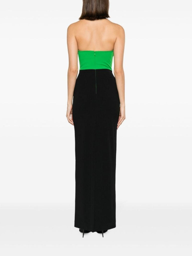 Black Blanca Halterneck Maxi Dress