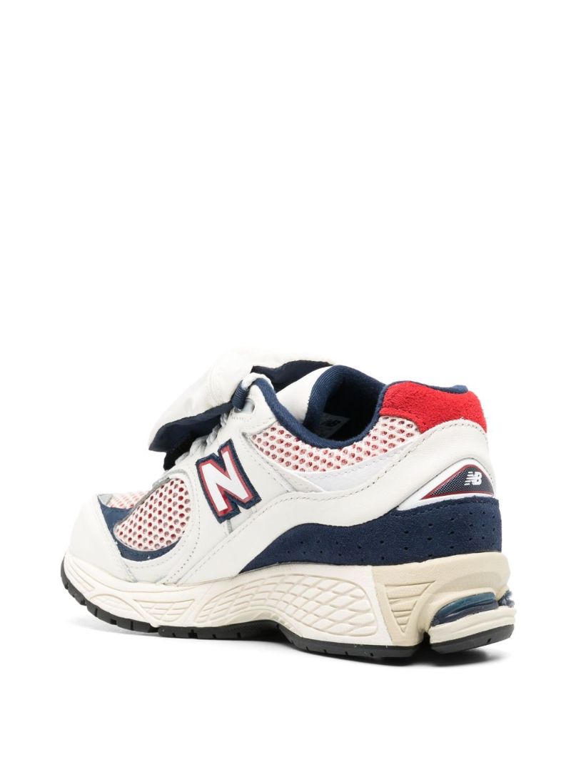 White 2002r Leather Sneakers