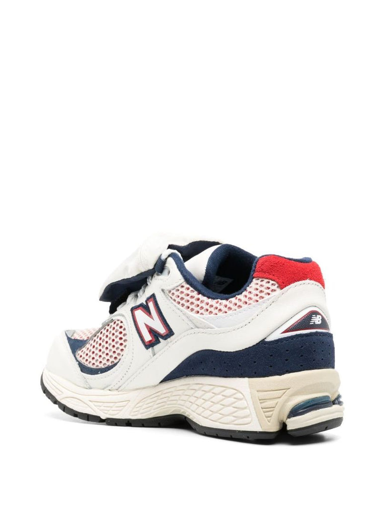 White 2002r Leather Sneakers