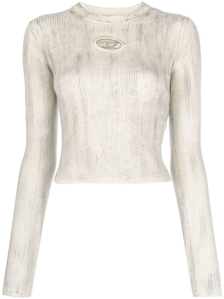 Neutral M-zoey-c Sweater
