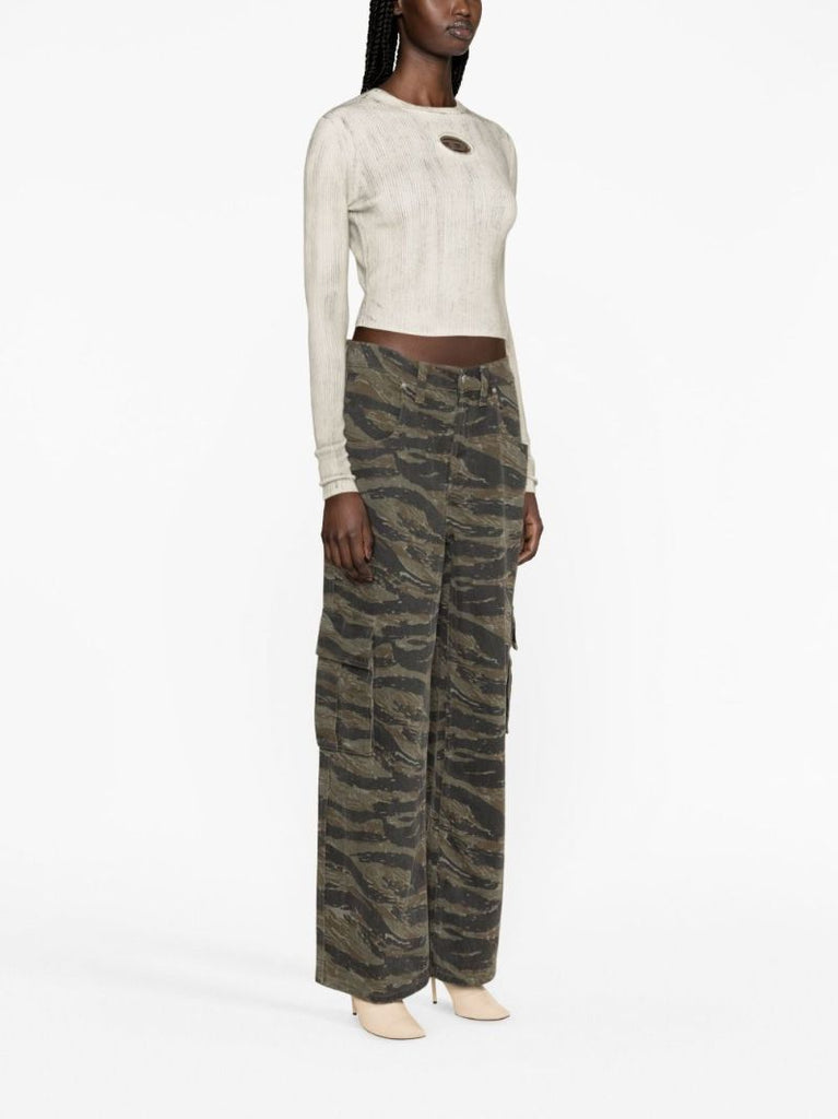 Neutral M-zoey-c Sweater
