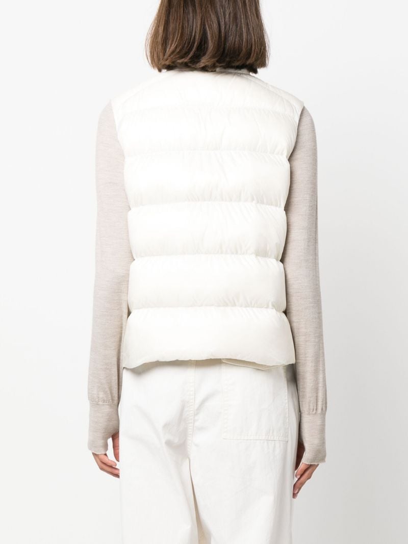 White Cypress Padded Gilet