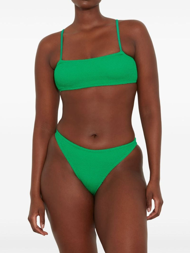Green Gigi Crinkled Bikini