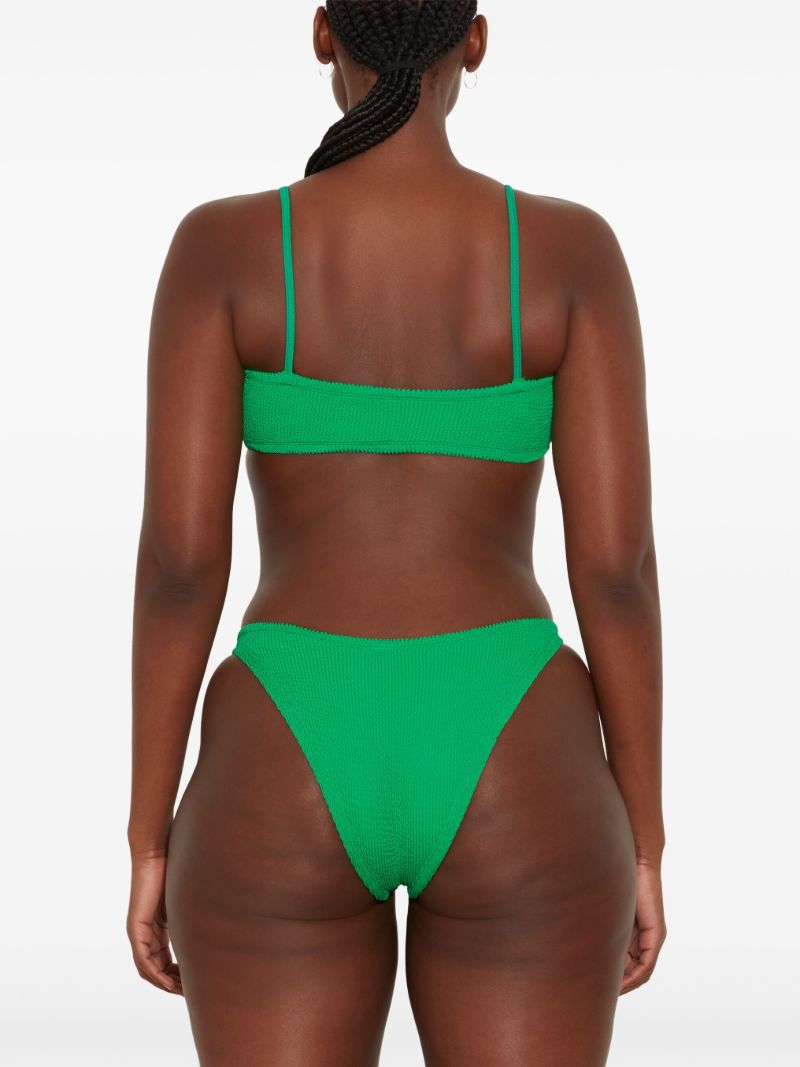 Green Gigi Crinkled Bikini