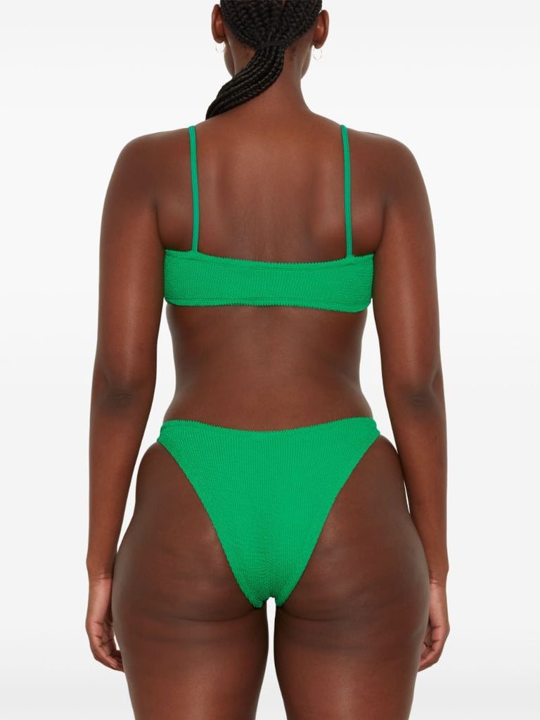 Green Gigi Crinkled Bikini