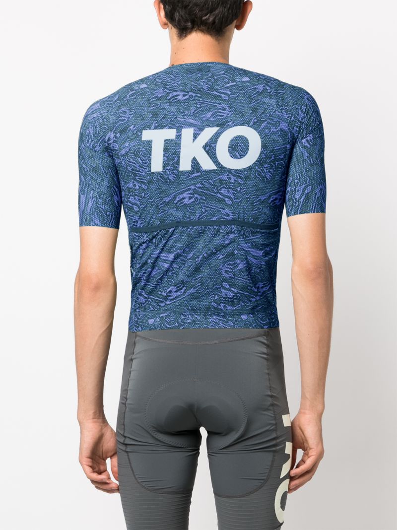 Pink T.k.o. Cycling Jersey Top