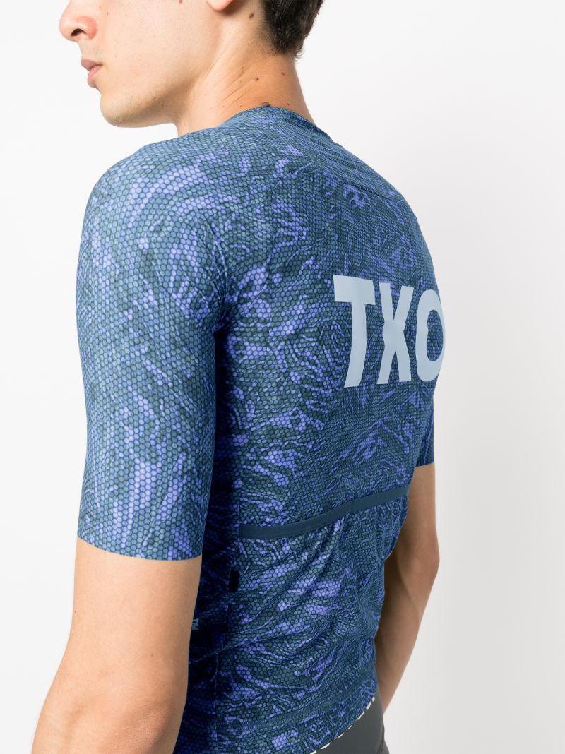 Pink T.k.o. Cycling Jersey Top