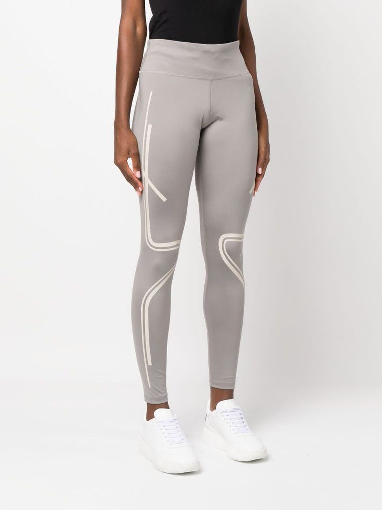 Grey Truepace Running Leggings
