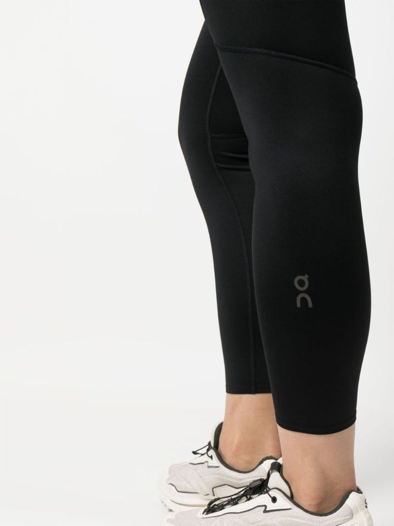 Black Logo-print 7/8 Leggings