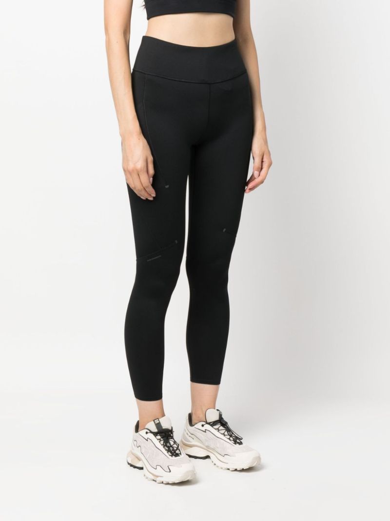 Black Logo-print 7/8 Leggings