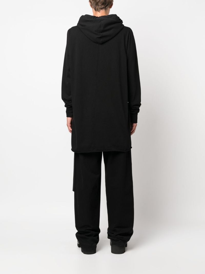 Black Organic Cotton Hoodie