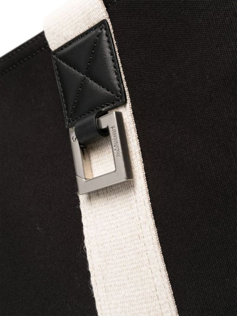 Black Le Cabas Cuerda Tote Bag
