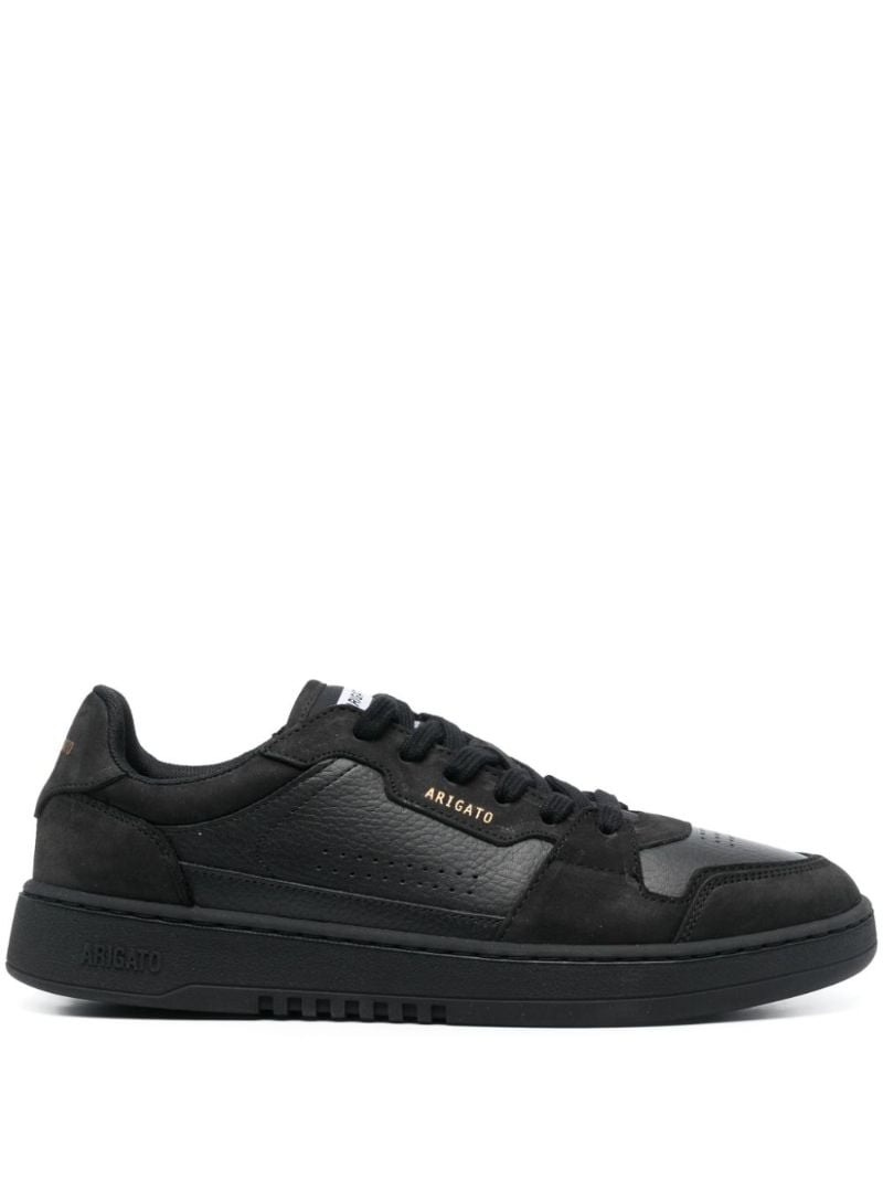 Black Dice Lo Leather Sneakers